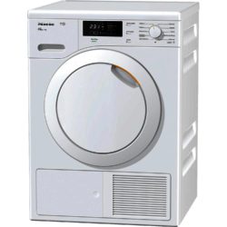 Miele TKB140WP 7kg Heat Pump Sensor Tumble Dryer in White